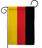 Germany - Nationality Flags of the World Vertical Impressions Decorative Flags HG140091 Made In USA