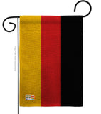 Germany - Nationality Flags of the World Vertical Impressions Decorative Flags HG140091 Made In USA