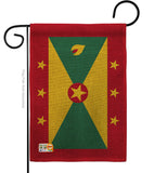 Grenada - Nationality Flags of the World Vertical Impressions Decorative Flags HG140096 Made In USA