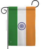 India - Nationality Flags of the World Vertical Impressions Decorative Flags HG140108 Made In USA