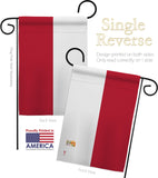 Indonesia - Nationality Flags of the World Vertical Impressions Decorative Flags HG140109 Made In USA