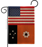 Northern Territories US Friendship - Nationality Flags of the World Vertical Impressions Decorative Flags HG140473 Made In USA