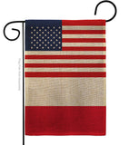 Poland US Friendship - Nationality Flags of the World Vertical Impressions Decorative Flags HG140486 Made In USA