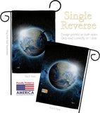 Earth - Nationality Flags of the World Vertical Impressions Decorative Flags HG140885 Made In USA