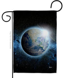 Earth - Nationality Flags of the World Vertical Impressions Decorative Flags HG140885 Made In USA
