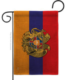 Armenia - Nationality Flags of the World Vertical Impressions Decorative Flags HG140901 Made In USA