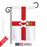 Ireland-Northern - Nationality Flags of the World Vertical Impressions Decorative Flags HG140113 Printed In USA