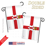 Ireland-Northern - Nationality Flags of the World Vertical Impressions Decorative Flags HG140113 Printed In USA