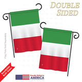 Italy - Nationality Flags of the World Vertical Impressions Decorative Flags HG140117 Printed In USA
