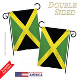 Jamaica - Nationality Flags of the World Vertical Impressions Decorative Flags HG140120 Printed In USA