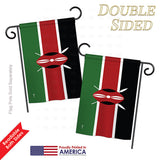 Kenya - Nationality Flags of the World Vertical Impressions Decorative Flags HG140126 Printed In USA