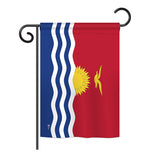 Kiribati - Nationality Flags of the World Vertical Impressions Decorative Flags HG140127 Printed In USA