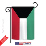 Kuwait - Nationality Flags of the World Vertical Impressions Decorative Flags HG140130 Printed In USA