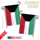 Kuwait - Nationality Flags of the World Vertical Impressions Decorative Flags HG140130 Printed In USA