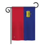 Liechtenstein - Nationality Flags of the World Vertical Impressions Decorative Flags HG140138 Printed In USA