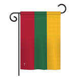 Lithuania - Nationality Flags of the World Vertical Impressions Decorative Flags HG140139 Printed In USA
