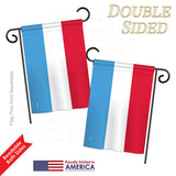 Luxembourg - Nationality Flags of the World Vertical Impressions Decorative Flags HG140140 Printed In USA