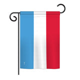 Luxembourg - Nationality Flags of the World Vertical Impressions Decorative Flags HG140140 Printed In USA