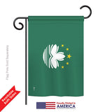 Macao - Nationality Flags of the World Vertical Impressions Decorative Flags HG140141 Printed In USA