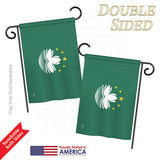 Macao - Nationality Flags of the World Vertical Impressions Decorative Flags HG140141 Printed In USA