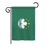 Macao - Nationality Flags of the World Vertical Impressions Decorative Flags HG140141 Printed In USA