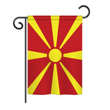 Macedonia - Nationality Flags of the World Vertical Impressions Decorative Flags HG140142 Printed In USA