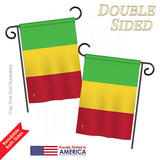 Mali - Nationality Flags of the World Vertical Impressions Decorative Flags HG140148 Printed In USA