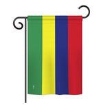 Mauritius - Nationality Flags of the World Vertical Impressions Decorative Flags HG140152 Printed In USA