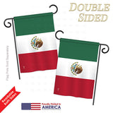 Mexico - Nationality Flags of the World Vertical Impressions Decorative Flags HG140154 Printed In USA