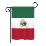 Mexico - Nationality Flags of the World Vertical Impressions Decorative Flags HG140154 Printed In USA
