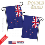 New Zealand - Nationality Flags of the World Vertical Impressions Decorative Flags HG140168 Printed In USA