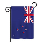 New Zealand - Nationality Flags of the World Vertical Impressions Decorative Flags HG140168 Printed In USA