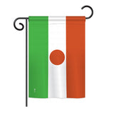 Niger - Nationality Flags of the World Vertical Impressions Decorative Flags HG140170 Printed In USA