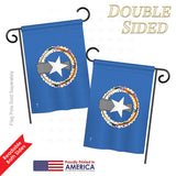 Northern Marianas - Nationality Flags of the World Vertical Impressions Decorative Flags HG140173 Printed In USA