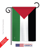 Palestine - Nationality Flags of the World Vertical Impressions Decorative Flags HG140181 Printed In USA