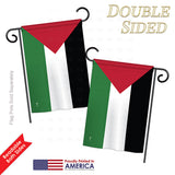 Palestine - Nationality Flags of the World Vertical Impressions Decorative Flags HG140181 Printed In USA