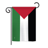 Palestine - Nationality Flags of the World Vertical Impressions Decorative Flags HG140181 Printed In USA