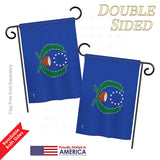 Pohnpei - Nationality Flags of the World Vertical Impressions Decorative Flags HG140184 Printed In USA