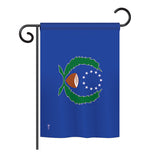 Pohnpei - Nationality Flags of the World Vertical Impressions Decorative Flags HG140184 Printed In USA