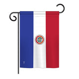 Paraguay - Nationality Flags of the World Vertical Impressions Decorative Flags HG140185 Printed In USA