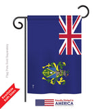 Pitcairn Islands - Nationality Flags of the World Vertical Impressions Decorative Flags HG140188 Printed In USA