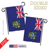 Pitcairn Islands - Nationality Flags of the World Vertical Impressions Decorative Flags HG140188 Printed In USA