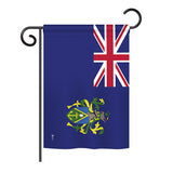 Pitcairn Islands - Nationality Flags of the World Vertical Impressions Decorative Flags HG140188 Printed In USA