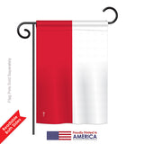 Poland - Nationality Flags of the World Vertical Impressions Decorative Flags HG140189 Printed In USA