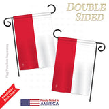 Poland - Nationality Flags of the World Vertical Impressions Decorative Flags HG140189 Printed In USA