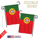 Portugal - Nationality Flags of the World Vertical Impressions Decorative Flags HG140191 Printed In USA