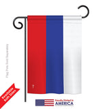 Russian Rep. - Nationality Flags of the World Vertical Impressions Decorative Flags HG140195 Printed In USA