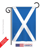 St. Andrew Cross - Nationality Flags of the World Vertical Impressions Decorative Flags HG140206 Printed In USA