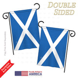 St. Andrew Cross - Nationality Flags of the World Vertical Impressions Decorative Flags HG140206 Printed In USA