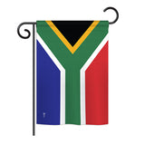 South Africa - Nationality Flags of the World Vertical Impressions Decorative Flags HG140218 Printed In USA